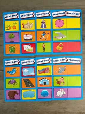 8Pc Lakeshore What Goes Together? Replacement Activity Mats